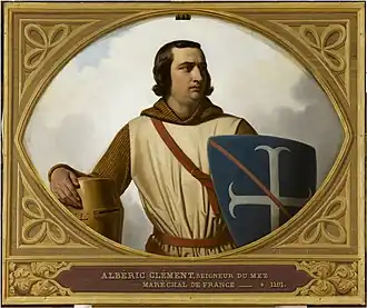 Albéric Clément, maarschalk van Frankrijk door Henri Decaisne (1844).