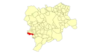 Kaart van Bienservida