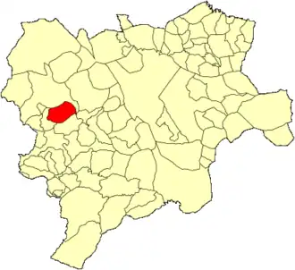 Kaart van El Ballestero