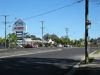 Albany Creek Road in Albany Creek