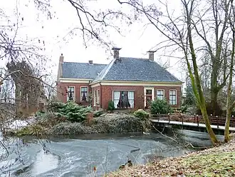 Voorhuis van boerderij Alberdaheerd