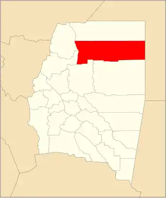 Kaart van departement