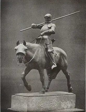 Parzival door Albert Hinrich Hussmann, ca. 1914