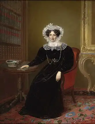 Albertine Necker de Saussure, ca. 1830.