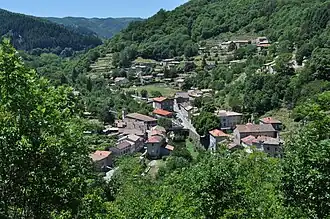 Gezicht op Albon-d'Ardèche