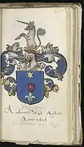 Het wapen Van Aylva uit 1603.