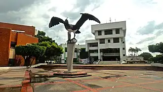 Monument voor het gemeentehuis van Arauca