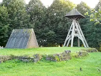 Klokkenstoel op de begraafplaats van Oud Beets