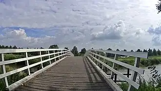 Brug over het Ouddeel bij Camminghaburen