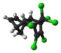 Molecuulmodel van aldrin