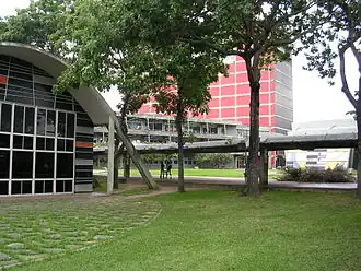 Muurschildering Universiteit van Caracas