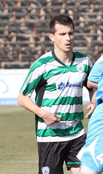 Aleksandrov in 2011 als speler van Tsjerno More Varna