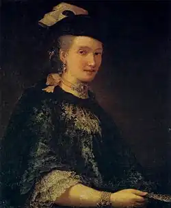 Portret van een dame