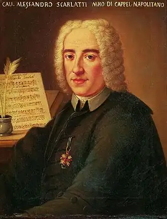 Portret van Alessandro Scarlatti (18e eeuw), Museo internazionale e biblioteca della musica