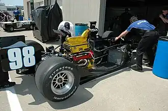 Alex Barrons 3G-racewagen in 2007