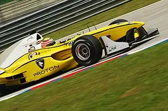 Alex Yoong in actie, Sepang, 2006.