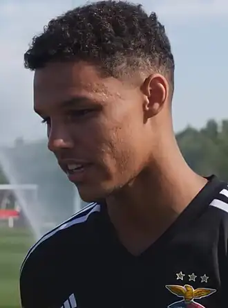 Bah in 2022 spelend voor Benfica