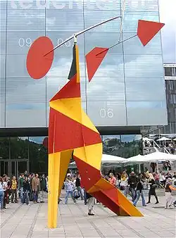 Crinkly avec disc rouge (1973), Stuttgart