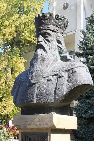 Buste Alexander de Goede in Moldavië.
