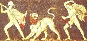 Craterus en Alexander de Grote op leeuwenjacht