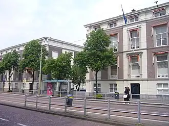 Alexanderstraat 5 Een van de 'blokken'.