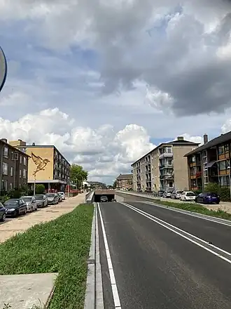 Alexiatunnel met zuidoostelijke tunnelingang, 2022