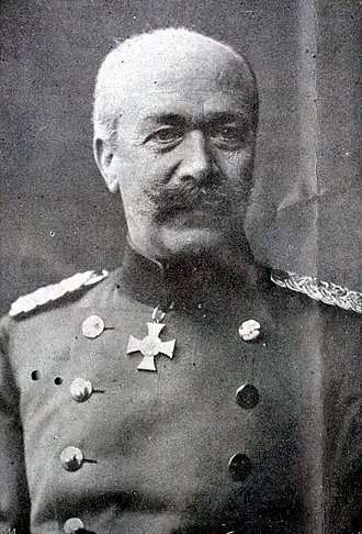 Hermann von François rond 1910
