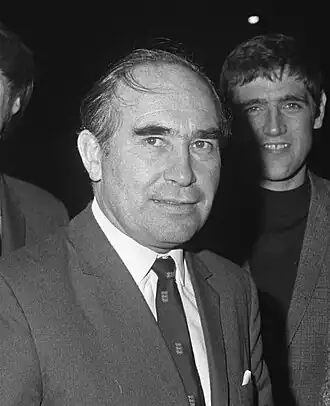 Ramsey als bondscoach van Engeland in 1969