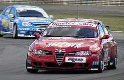 James Thompson in Curitiba tijdens het World Touring Car Championship (2007)
