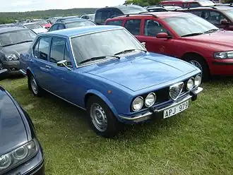 Alfetta sedan.