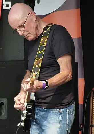 Alfons Haket tijdens de Sarasani-reünie in september 2014