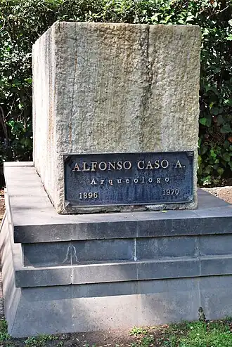 Graf van Alfonso Caso