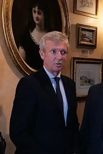 Alfonso Rueda in 2014