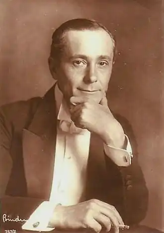 Postkaart Alfred Abel Foto: Alexander Binder, ca. 1925