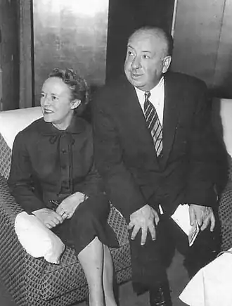 Alma Reville en Alfred Hitchcock