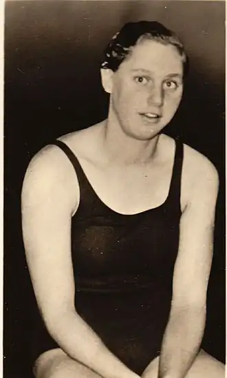 Alie Stijl omstreeks 1938