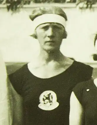 Alie van den Bos in 1928