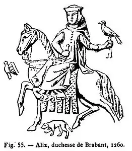 Jachtzegel van Aleidis