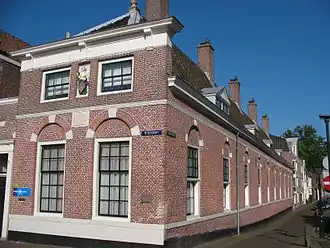 Het Hofje van Splinter aan het Ritsevoort.