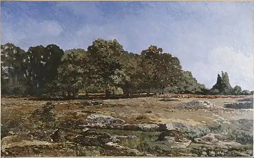 Sisley - Allée de chataigniers - 1865