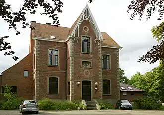 Voormalige directeursvilla van de zinkfabriek momenteel jeugdvakantiecentrum