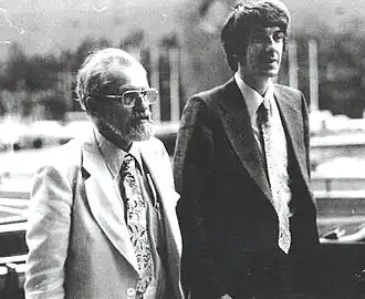 Allen Hynek (links) met Jacques Vallee