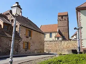 Protestante kerk te Allenwiller