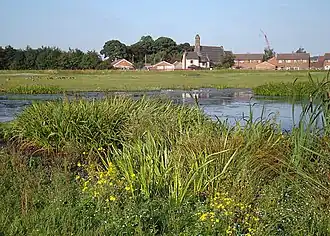 Landschap met de Aire