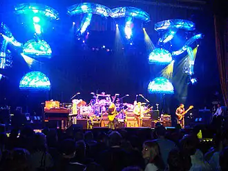 The Allman Brothers Band live in 2010 bij United Palace Theatre in New York
