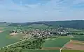 Luchtfoto Allmersbach am Weinberg