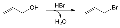 Synthese van allylbromide