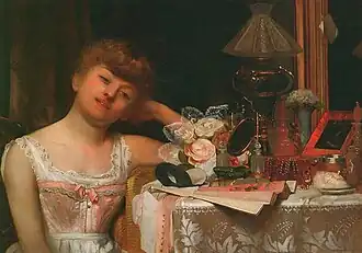 Na het feest 1886 Privé collectie