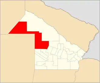 Kaart van departement