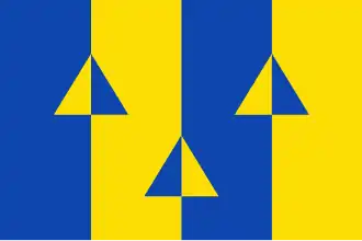 De vlag van Alphen en Riel